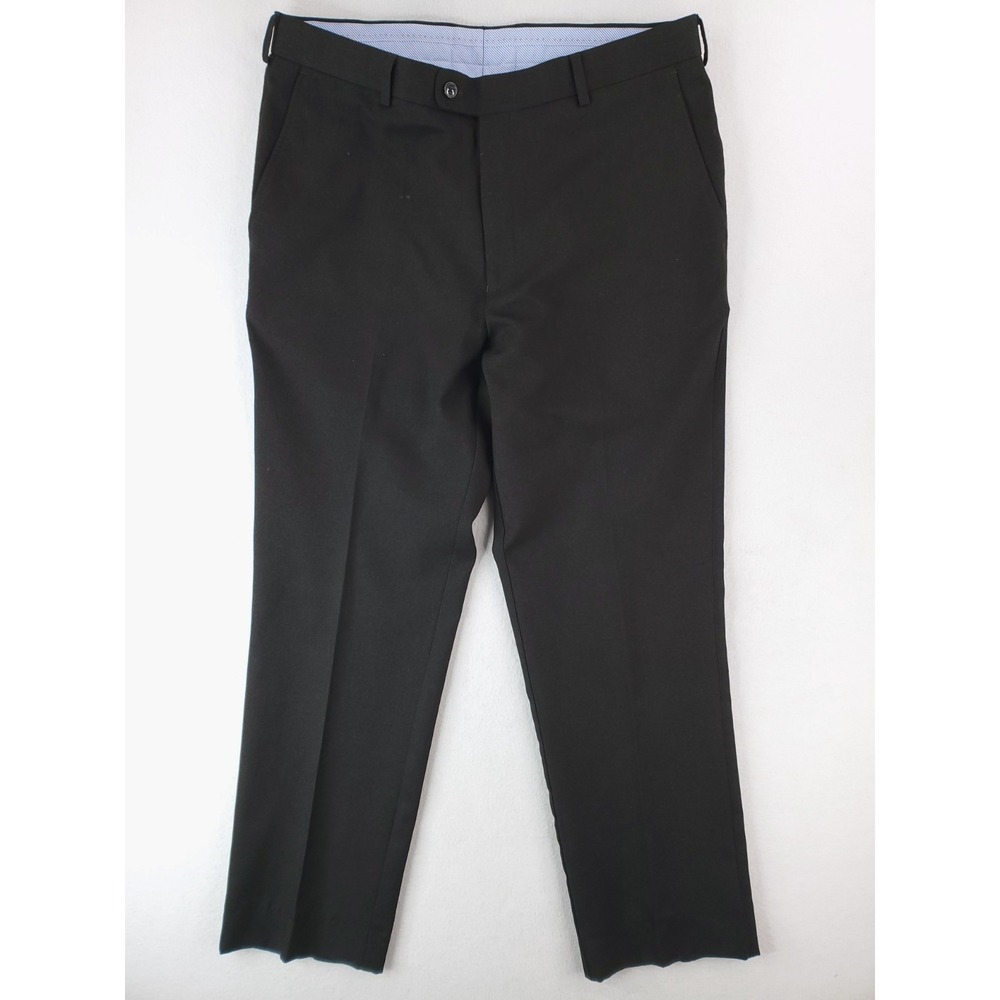 Peter Millar Pants Mens 36x31* Charcoal‎ Gray Wicking Performance Golf Slacks